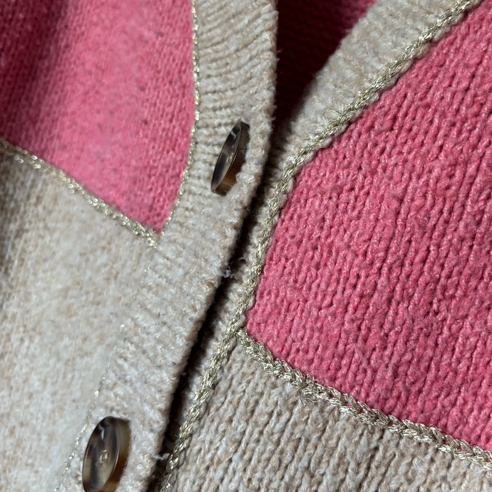 Lush Color Block Cardigan - Picture 6 of 11